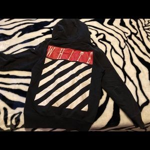 Authentic Off-white pull over hoodie